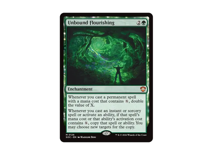 mtg cards like unbound flourishing MtG Modern Horizons Mythic Rare Unbound Flourishing #189