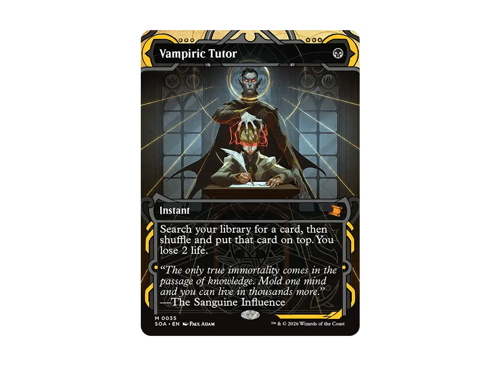 Vampiric Tutor M :Foil [SOA 0035][EN](Collector Booster 