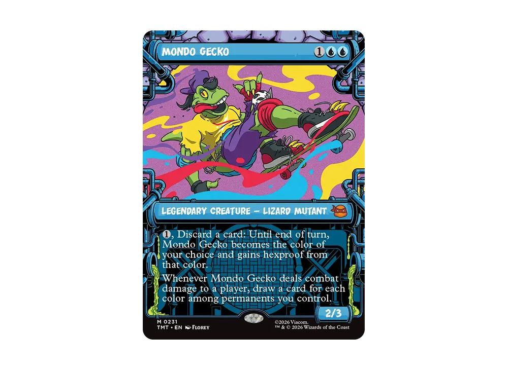 Mondo Gecko M :Foil [TMT 0231][EN](Collector Booster 