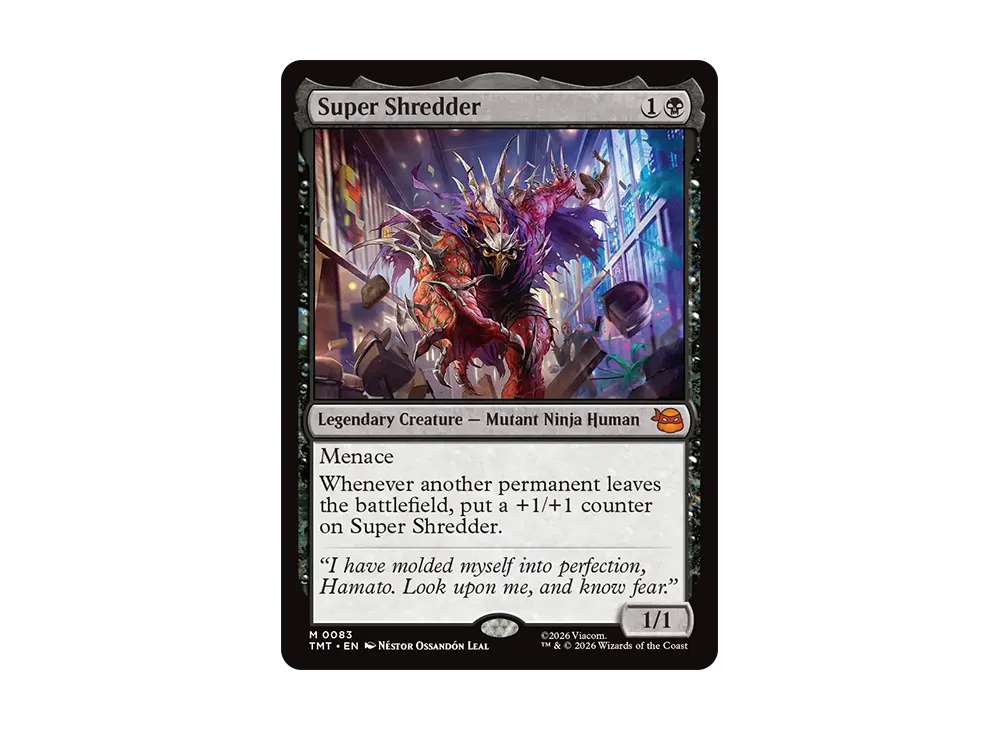 スーパーシュレッダー M :フォイル [TMT 0083]【日本語版】(コレクター