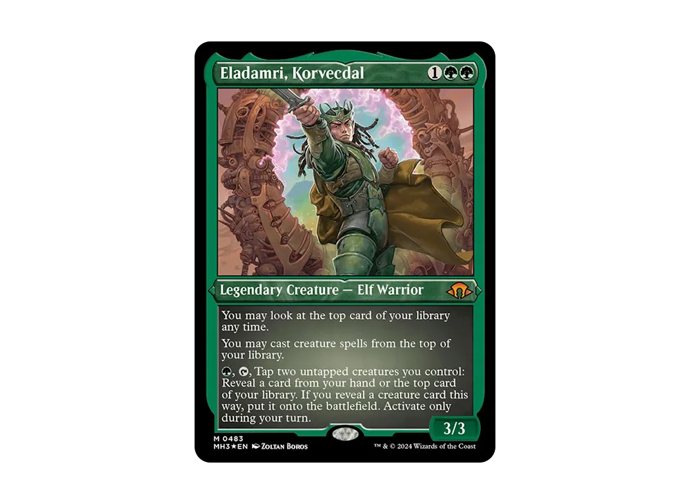 Eladamri Korvecdal M :Foil [MH3 0483]【英語版】(モダンホライゾン 3)