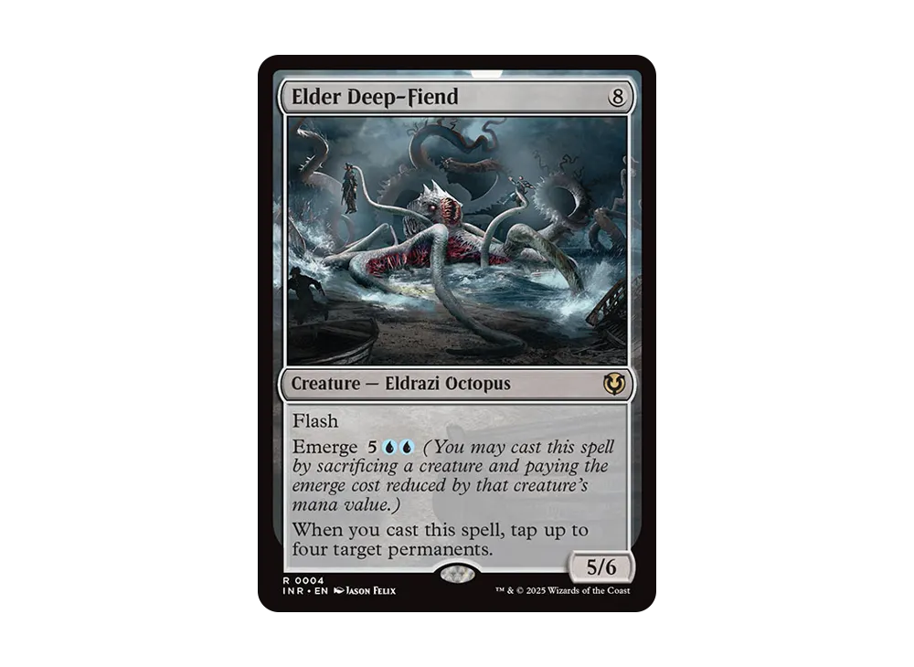 老いたる深海鬼 R :Foil [INR 0004]【英語版】(イニストラード・リマスター)