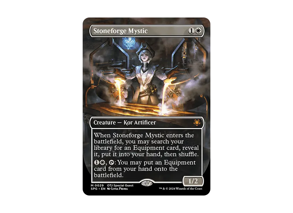MTG 石鍛治の神秘家 ボーダーレス版英語foil 3枚セット 石鍛冶の神秘家 M :Foil :ボーダーレス版 [SPG 0029]【英語版