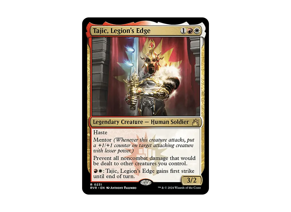 軍勢の切先、タージク R :Foil [RVR 0231]【英語版】(ラヴニカ・リマスター)