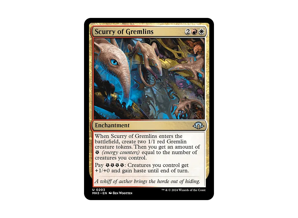 Scurry of Gremlins U :Foil [MH3 0203]【英語版】(モダンホライゾン 3)