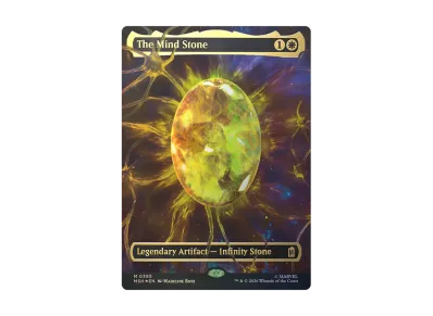 MTG】 The Mind Stone ボーダーレスfoil おまけ付き!! The Mind MTG】 The Mind Stone ボーダーレスfoil おまけ付き!! The Mind