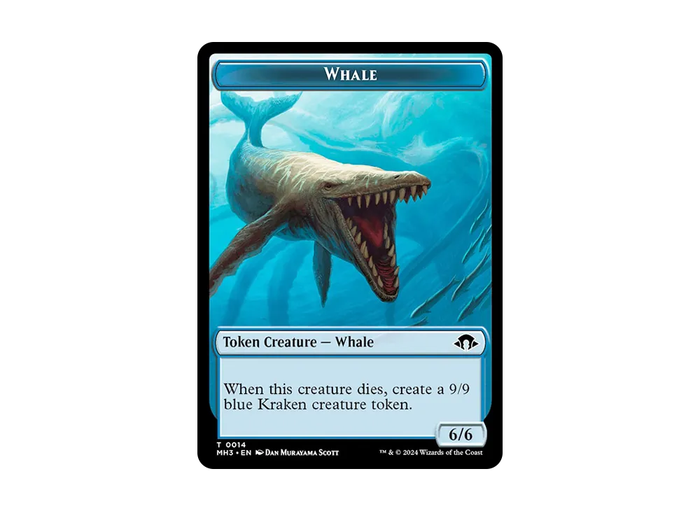 Whale Token T :Foil [MH3 0014]【英語版】(モダンホライゾン 3)
