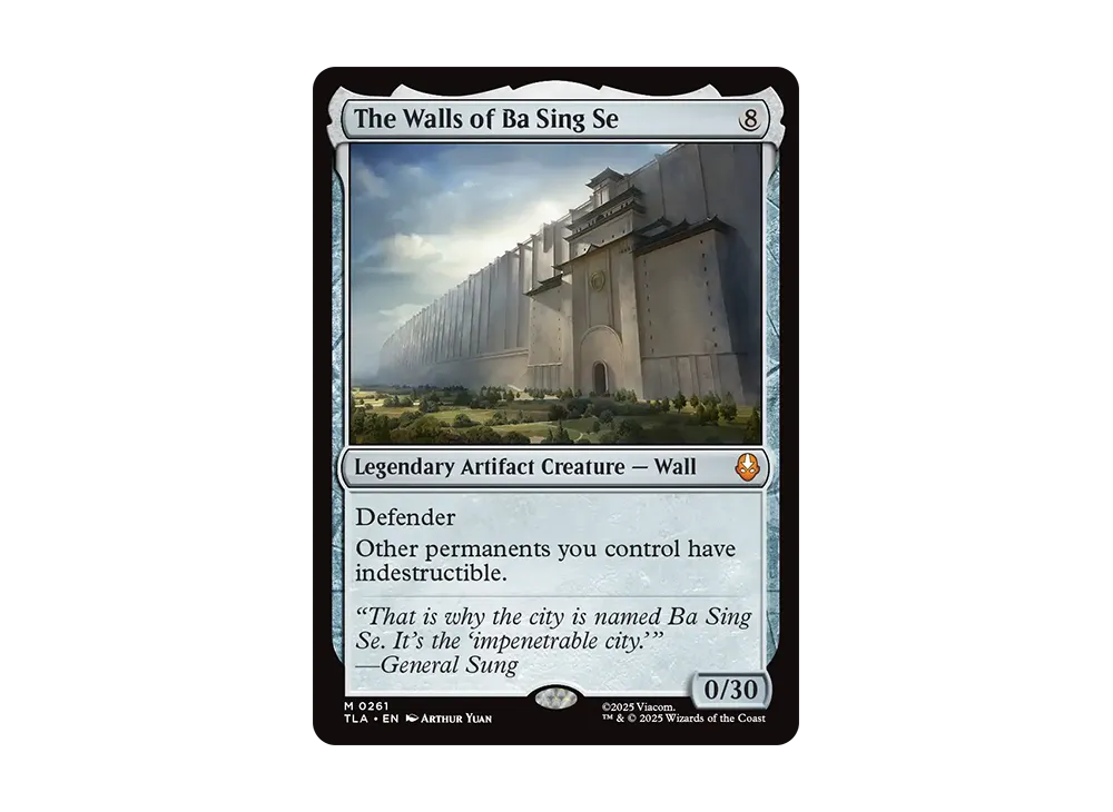 バーシンセーの城壁 M :Foil [TLA 0261]【英語版】(アバター 伝説の