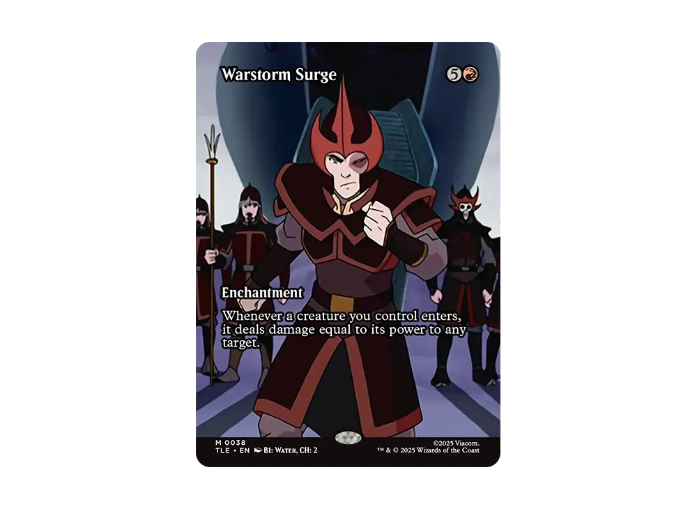 戦嵐のうねり M :Foil :ボーダーレス版 [TLE 0038]【英語版】(アバター 伝説の少年アン)