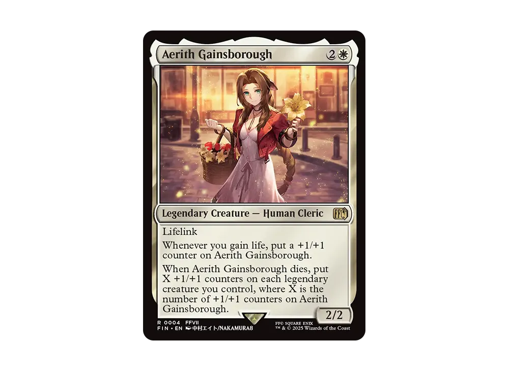 final fantasy mtg aerith Amazon.com: Magic: The Gathering main image 1