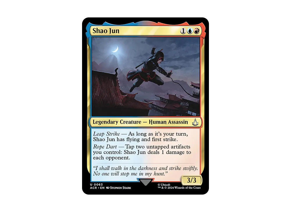 Shao Jun U :Foil [ACR 0063]【英語版】(アサシンクリード)