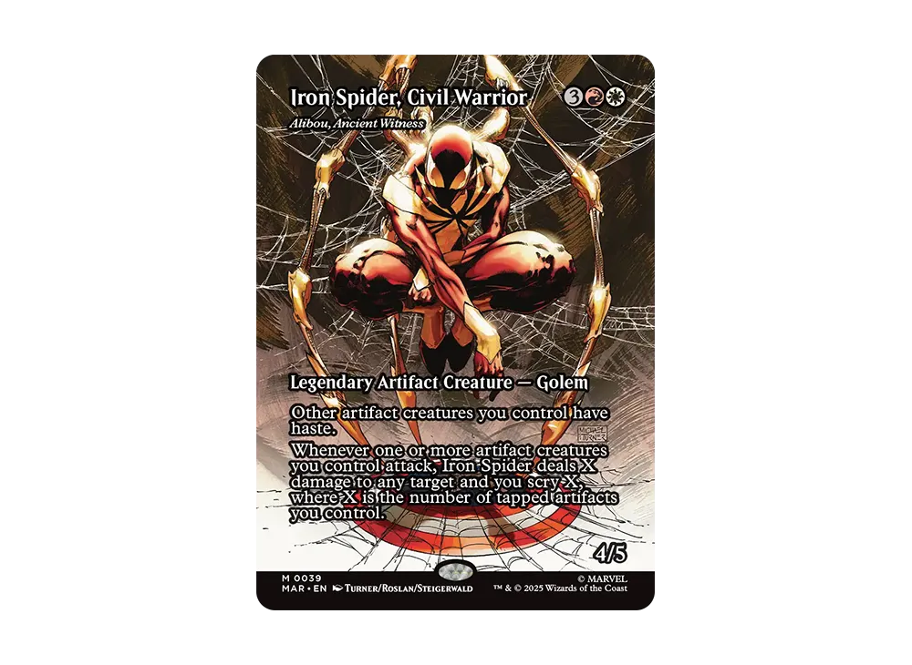 古代の証人、アリボー M :Foil :ボーダーレス版 [MAR 0039]【英語版】(マーベル スパイダーマン)