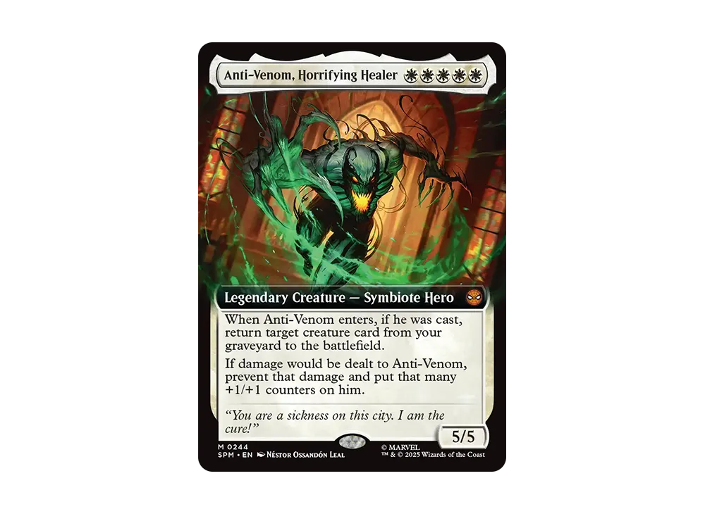 Anti-Venom Horrifying Healer M :Foil [SPM 0244] [EN](MARVEL SPIDER-MAN) |  SNKRDUNK
