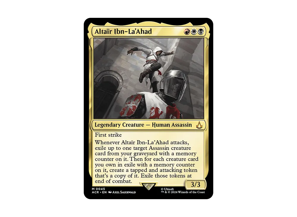 Altaïr Ibn-La'Ahad M :Foil [ACR 0045]【英語版】(アサシンクリード)