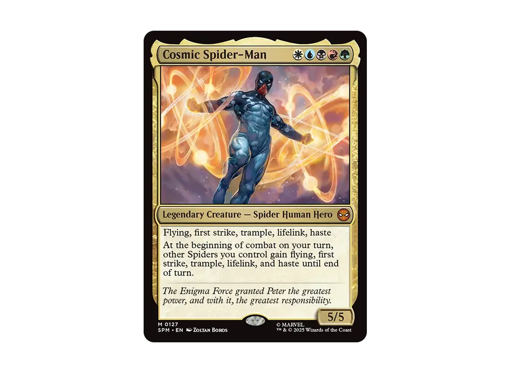 コズミック・スパイダーマン M :Foil [SPM 0127]【英語版】(マーベル スパイダーマン)