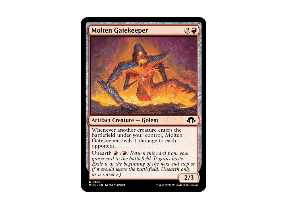 Molten Gatekeeper C :Foil [MH3 0128]【英語版】(モダンホライゾン 3)
