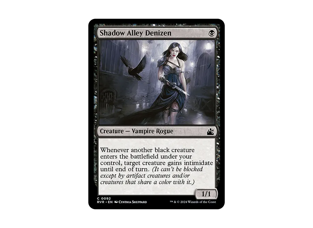 影小道の住人 C :Foil [RVR 0092]【英語版】(ラヴニカ・リマスター)