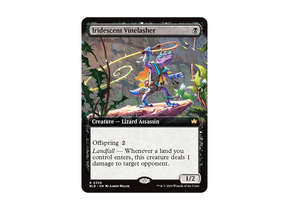 玉虫色の蔦打ち R :Foil [BLB 0359]【英語版】(ブルームバロウ)