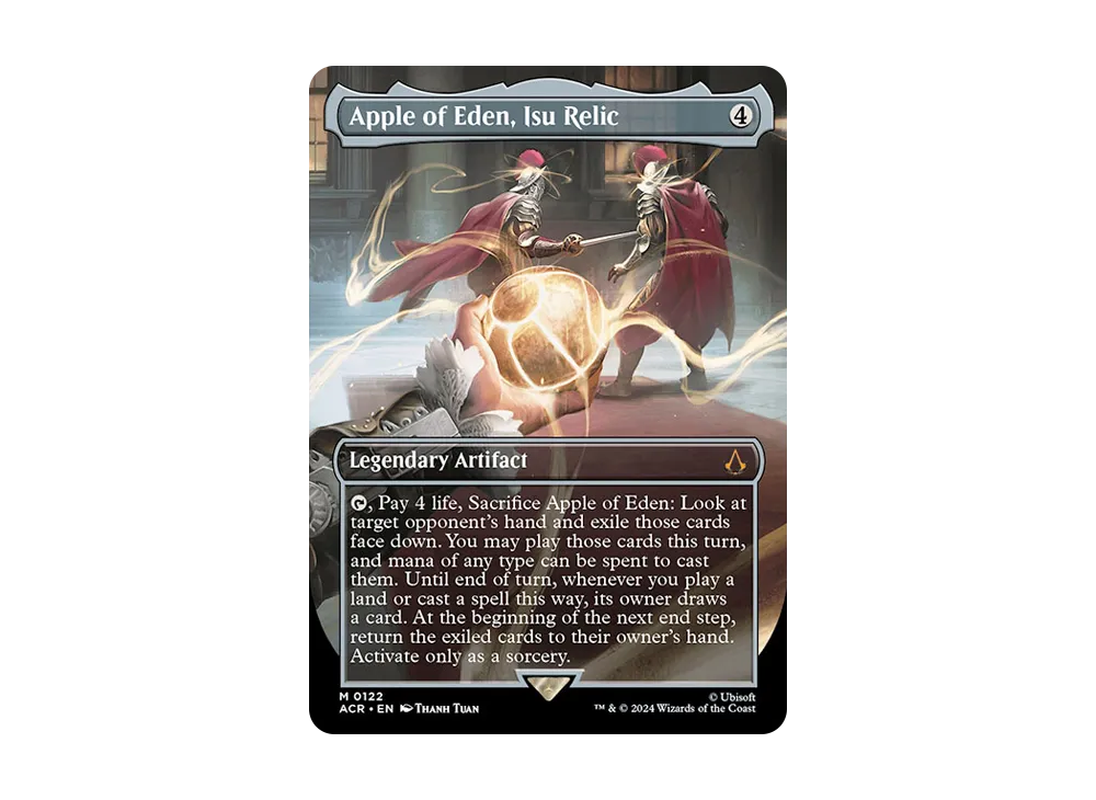 Apple of Eden Isu Relic M :Foil :ボーダーレス版 [ACR 0122]【英語版】(アサシンクリード)