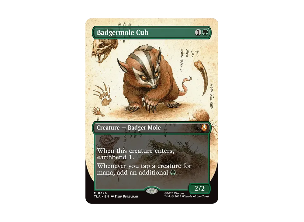 アナグマモグラの仔 M :Foil :ボーダーレス版 [TLA 0326]【英語版