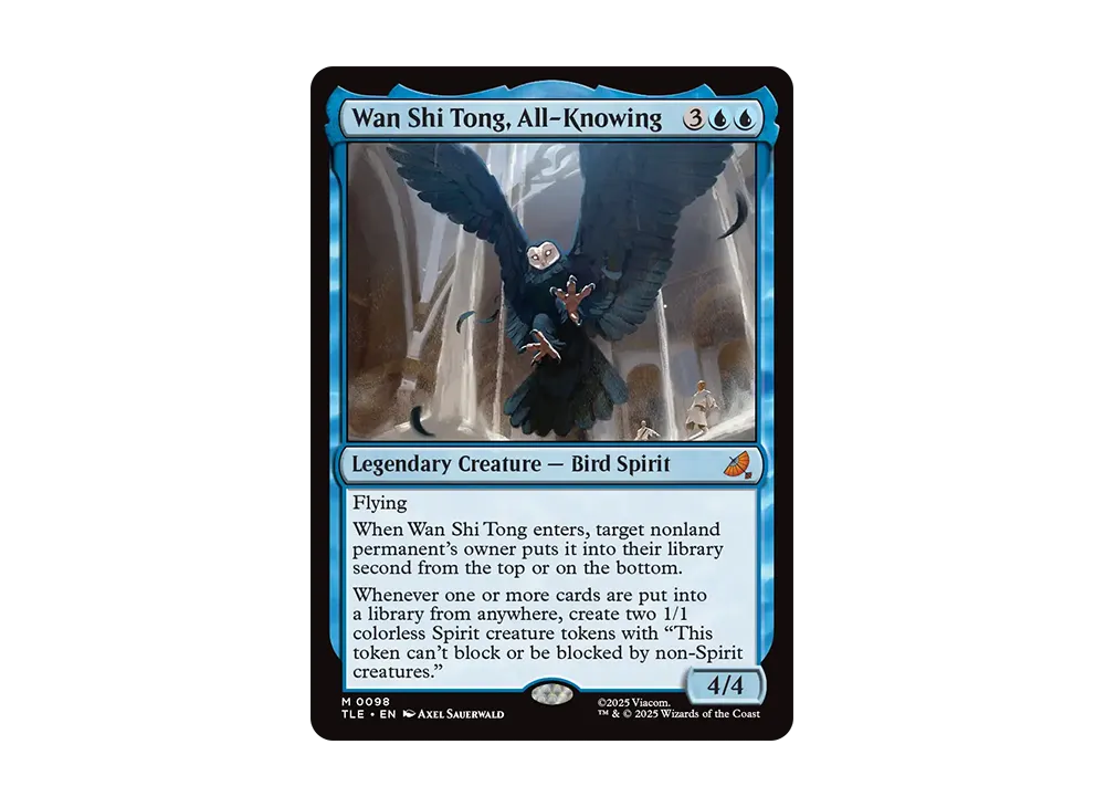 全知なる者、ワン・シー・トン M :Foil [TLE 0098]【英語版】(アバター 伝説の少年アン)