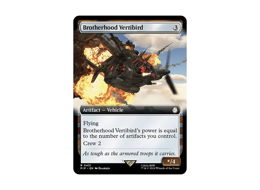 ブラザーフッド・ベルチバード R :Foil [PIP 0431]【英語版】(フォールアウト)
