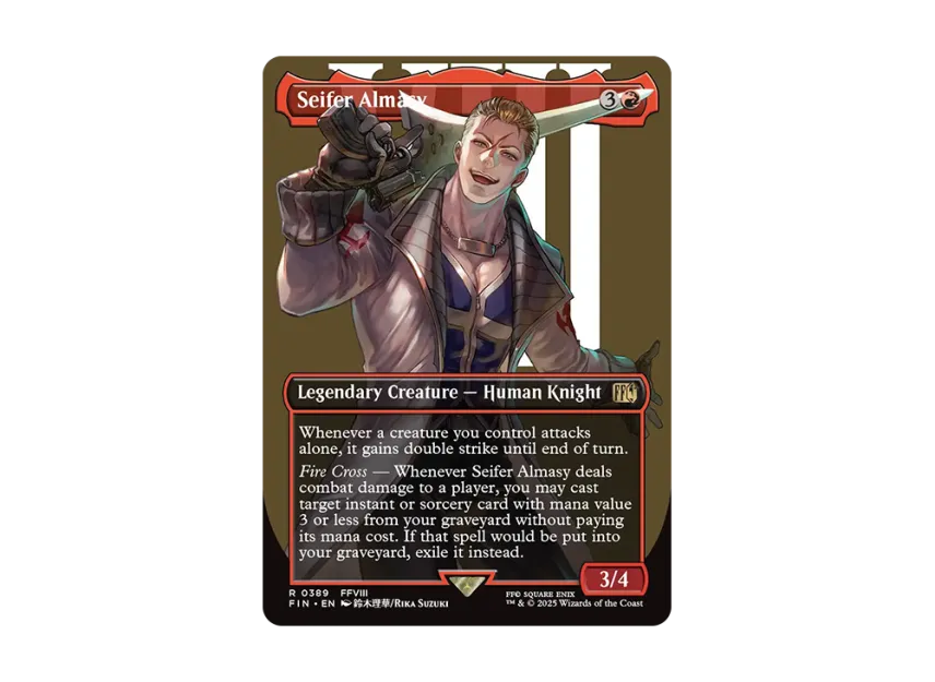 seifer mtg card Almasy(Surge Foil) If that spell would be put into your graveyard Seifer Almasy R :Foil [FIN