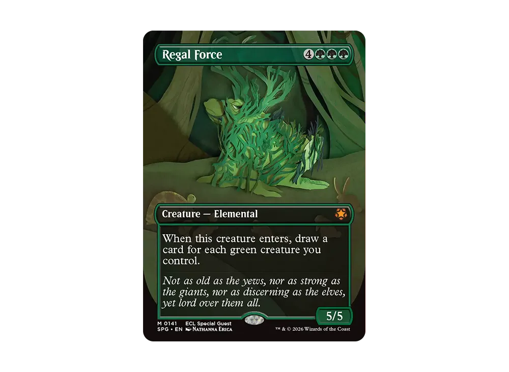 Regal Force M :Foil :Borderless [SPG 0141] [EN] (Lorwyn Eclipsed) | SNKRDUNK