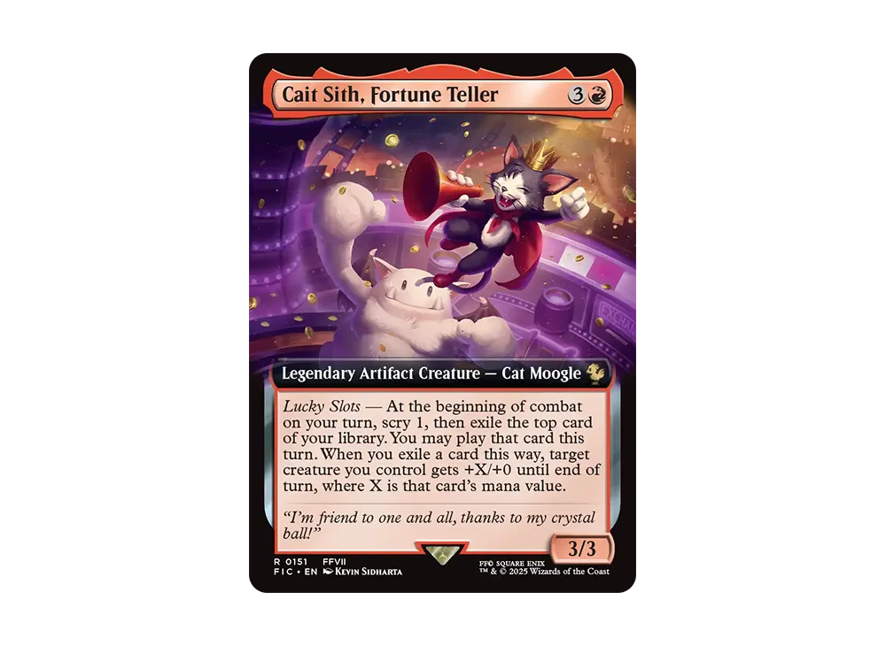 Cait Sith Fortune Teller R :Foil [FIC 0151] [EN](FINAL FANTASY