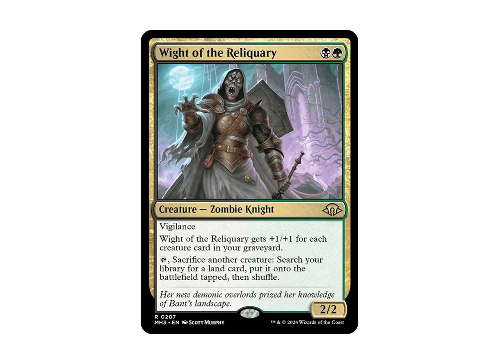 Wight of the Reliquary R :Foil [MH3 0207]【英語版】(モダンホライゾン 3)