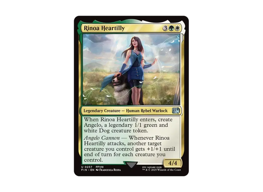 mtg final fantasy rinoa Magic The Gathering - Universes Beyond - Presenting FINAL FANTASY card sleeves MTG Final Fantasy VIII Rinoa