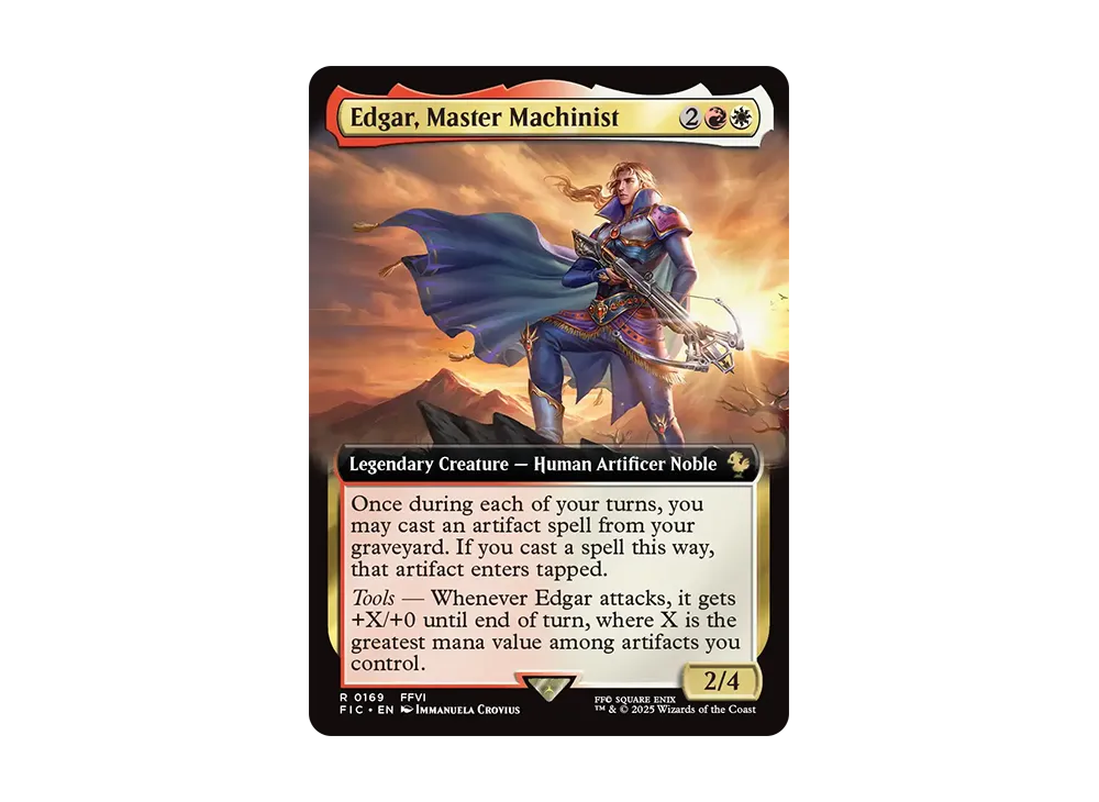 機械文明の旗手、エドガー　foil 機械文明の旗手、エドガー foil