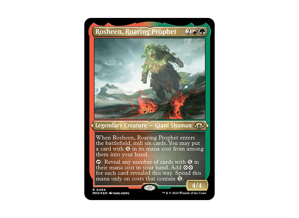 Rosheen Roaring Prophet R :Foil [MH3 0494] [EN](Modern Horizons 3 ...