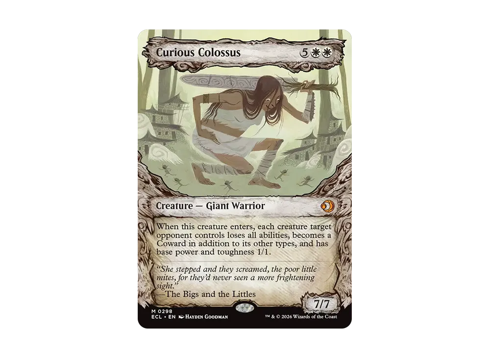 Curious Colossus M :Foil [ECL 0298] [EN] (Lorwyn Eclipsed) | SNKRDUNK