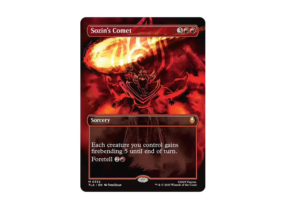 ソジンの彗星 M :Foil :ボーダーレス版 [TLA 0332]【英語版】(アバター