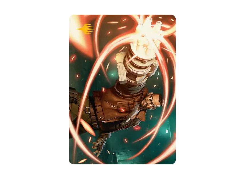 barret final fantasy mtg Finally, full art Barret + Marlene in FF MTG! : r/FFVIIRemake