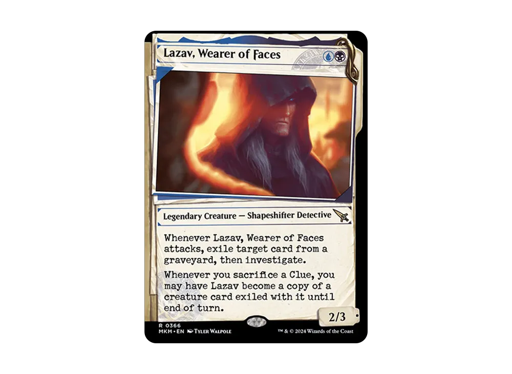 顔を繕う者、ラザーヴ R :Foil [MKM 0366]【英語版】(カルロフ邸殺人事件)