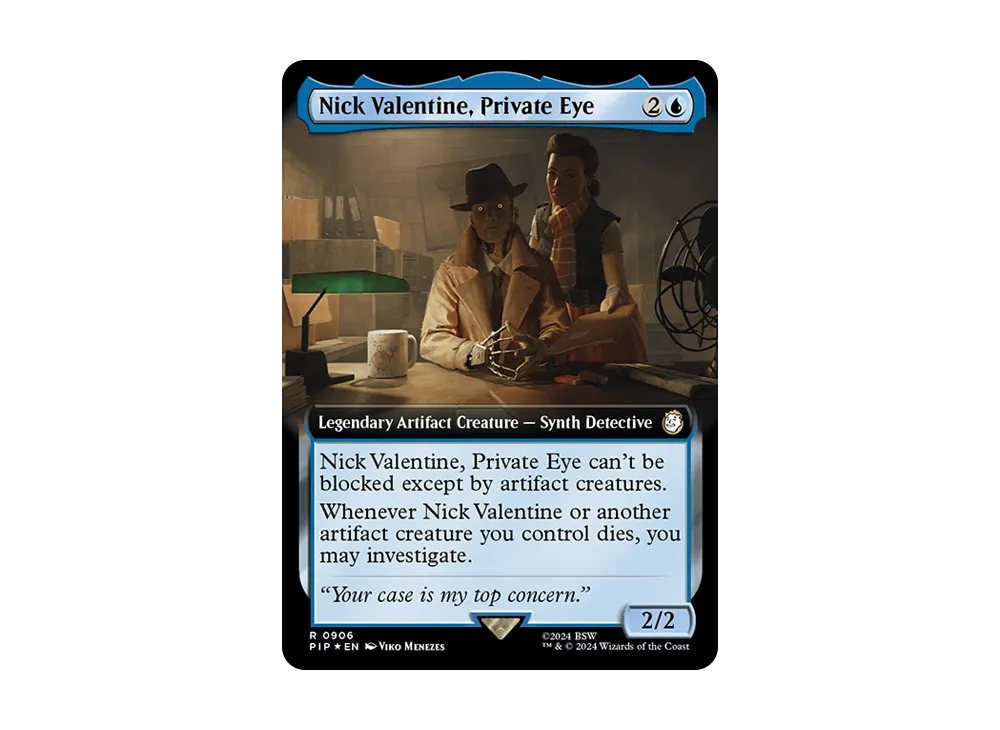 私立探偵、ニック・バレンタイン R :Foil [PIP 0906]【英語版】(フォールアウト)