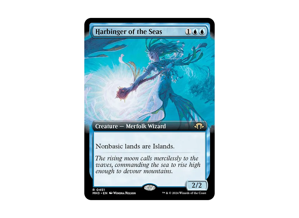 Harbinger of the Seas R :Foil [MH3 0451]【英語版】(モダンホライゾン 3)