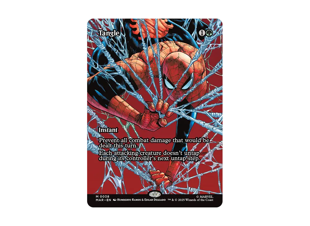 もつれ M :Foil :ボーダーレス版 [MAR 0038]【英語版】(マーベル スパイダーマン)
