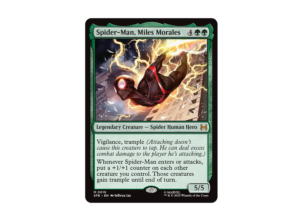 スパイダーマン、マイルズ・モラレス M :Foil [SPE 0018]【英語版】(マーベル スパイダーマン)