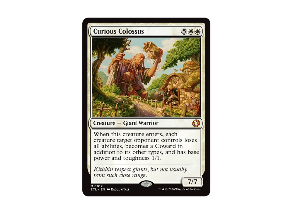 エレンドラ谷の応答 M :フォイル [ECL 0052]【英語版】(ローウィンの昏