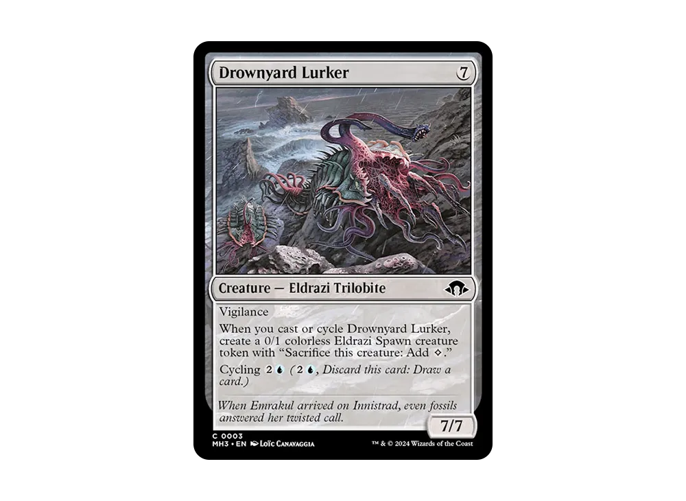 Drownyard Lurker C :Foil [MH3 0003]【英語版】(モダンホライゾン 3)