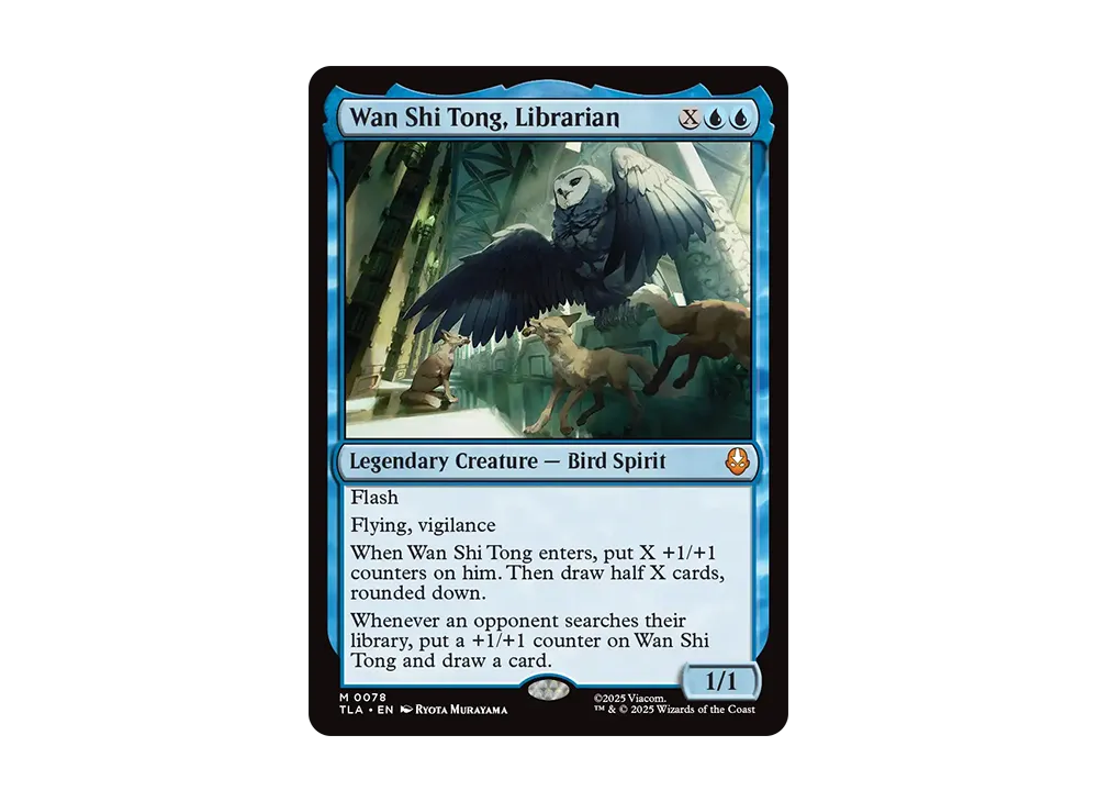 MTG M 司書、ワン・シー・トン Foil アバター 司書、ワン・シー・トン M :Foil [TLA 0078]【英語版】(アバター 伝説