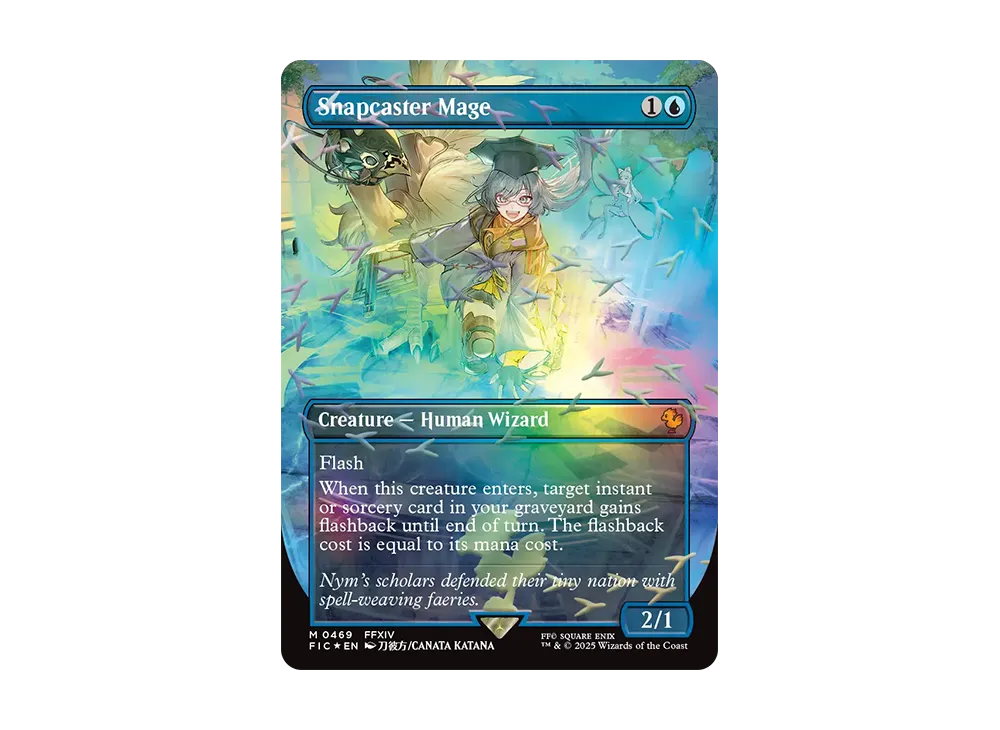 チョコボバンドル　瞬唱の魔道士 MTG x FINAL FANTASY・チョコボ・バンドル】 《瞬唱の魔道士