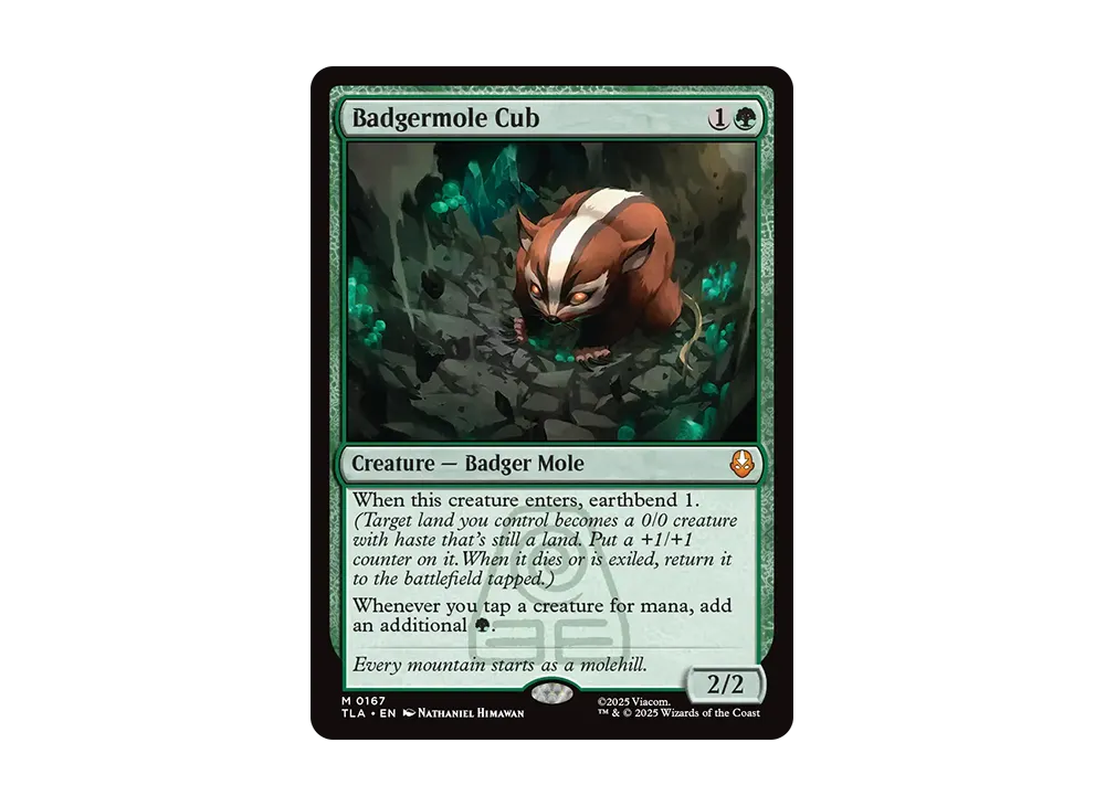 アナグマモグラの仔 M :Foil [TLA 0167]【日本語版】(アバター 伝説の