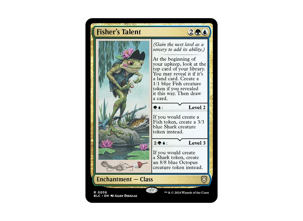 mtg bloomburrow talent cards Magic The Gathering - Bloomburrow - Scavenger's Talent main image 1
