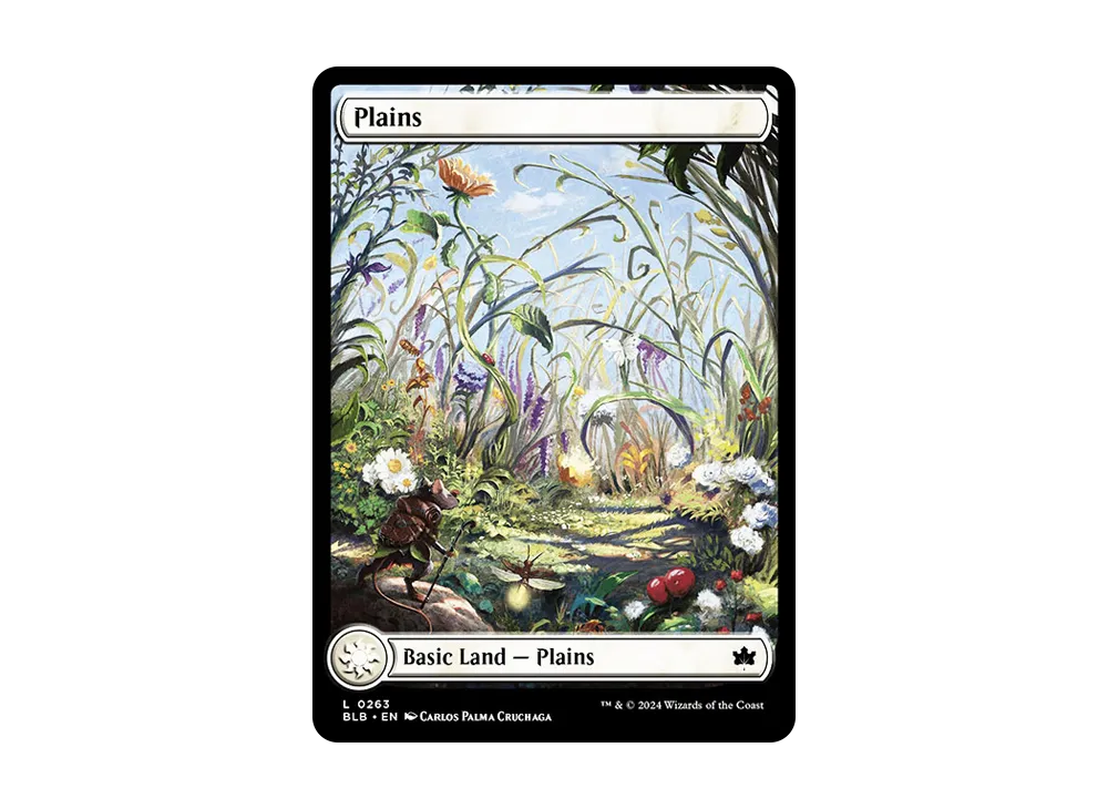 平地 (夏) L :Foil [BLB 0263]【英語版】(ブルームバロウ)