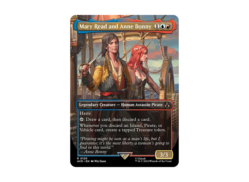 Mary Read and Anne Bonny R :Foil :ボーダーレス版 [ACR 0120]【英語版】(アサシンクリード)