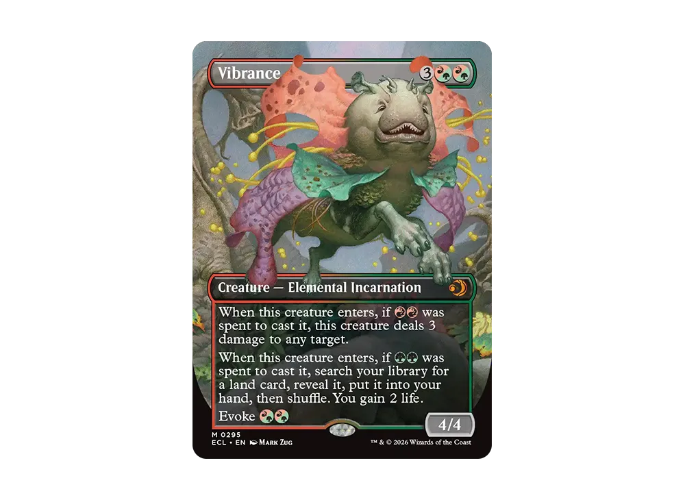Vibrance M :Foil :Borderless [ECL 0295] [EN] (Lorwyn Eclipsed